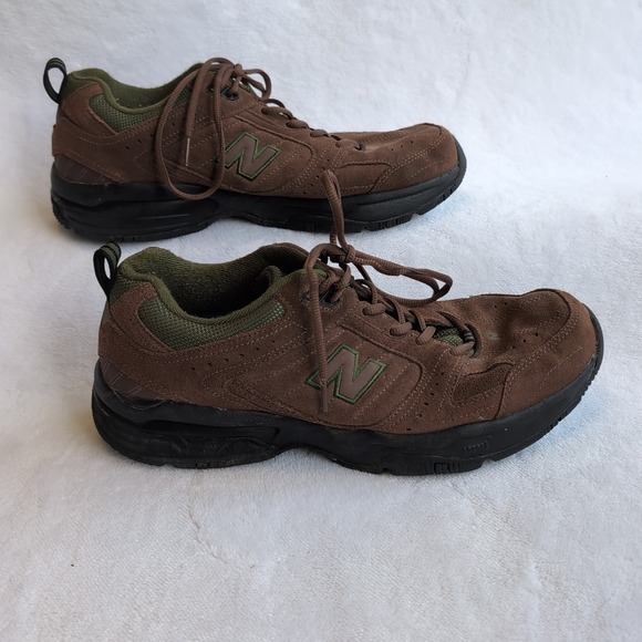 New Balance Other - New Balance 608v2 Training Shoes Mens 13 Brown Suede Walking Hiking MX608V2O